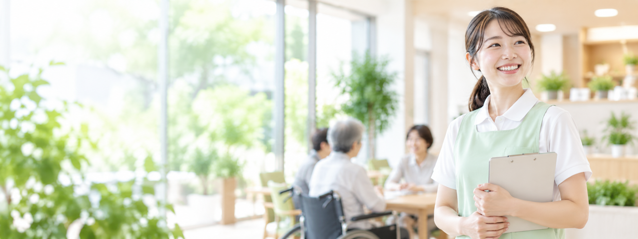 福祉の現場を支えるイメージ
