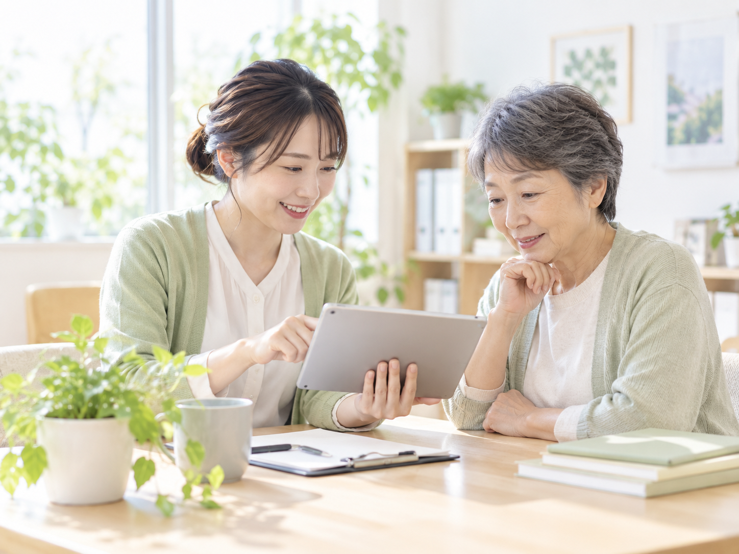 福祉の現場を支えるイメージ