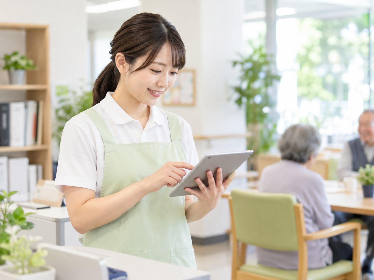 福祉の現場を支えるイメージ